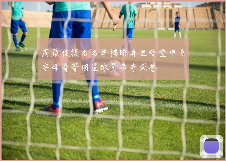 周最佳提名名单揭晓库里哈登申京字母哥等明星球员争夺荣誉