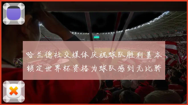 哈兰德社交媒体庆祝球队胜利基本锁定世界杯资格为球队感到无比骄傲